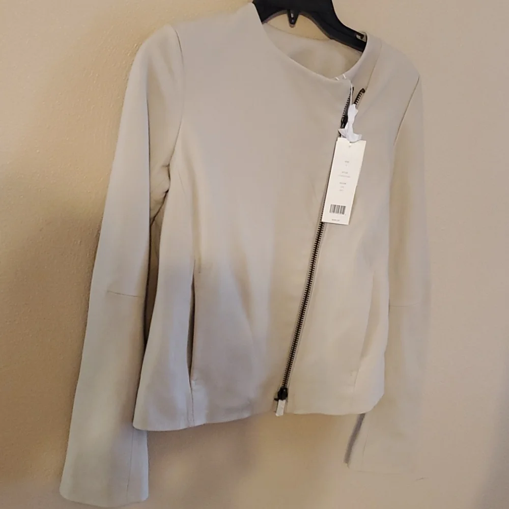 Nwt vince lamb leather jacket retails 995